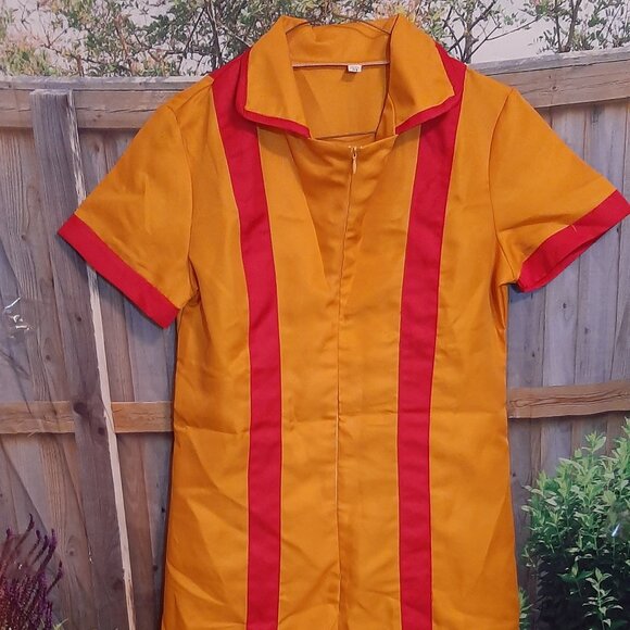 Women's 2 Broke Girls Costume, Medium - Picture 2 of 3